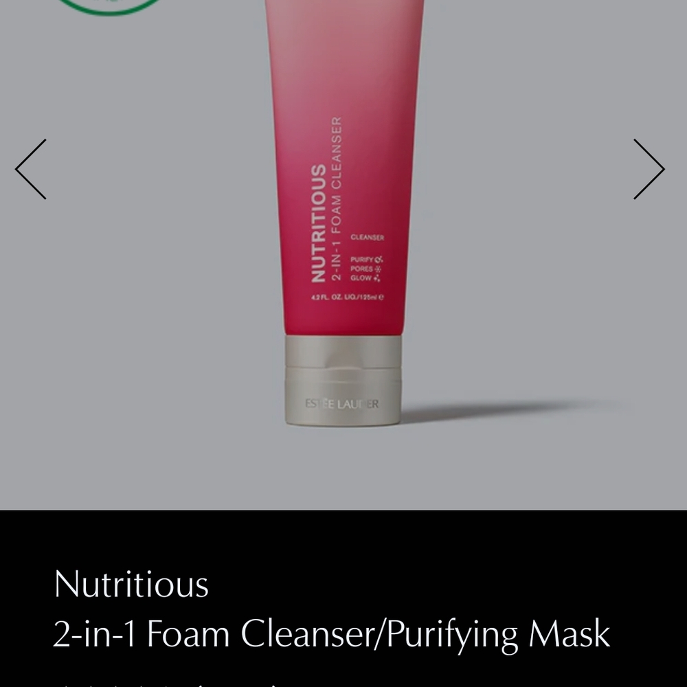 Estee Lauder Nutritious Pink Foam Cleanser